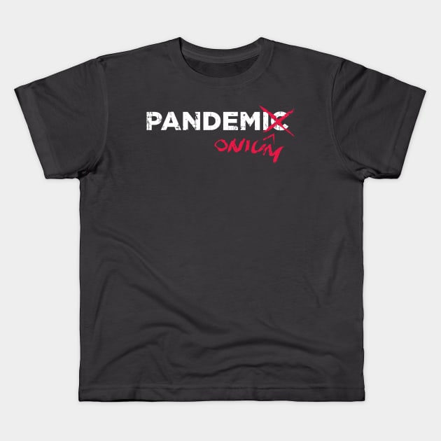 Coronavirus Pandemic Pandemonium Kids T-Shirt by SaltyCult